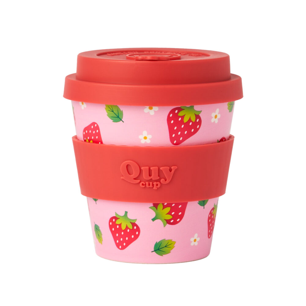 Quy Cup – Tazza Cappuccino 230ml Strawberry – Casa e Cuori