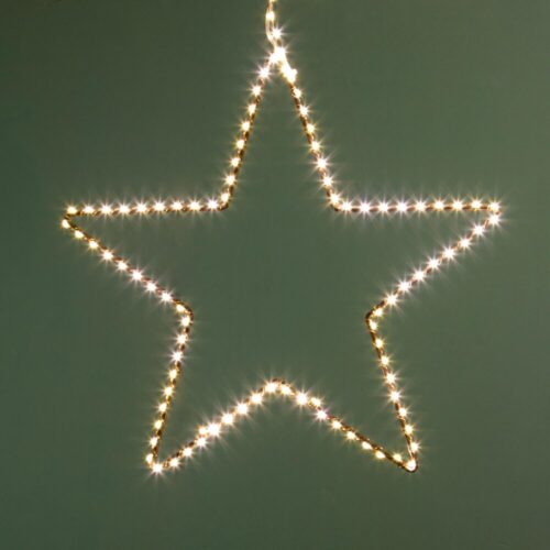 Natale - Stella 196 microled per esterno e interno