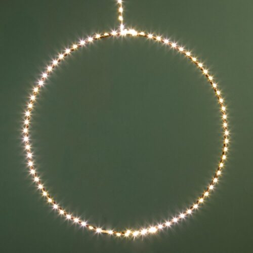 Natale - Cerchio 168 microled per esterno e interno