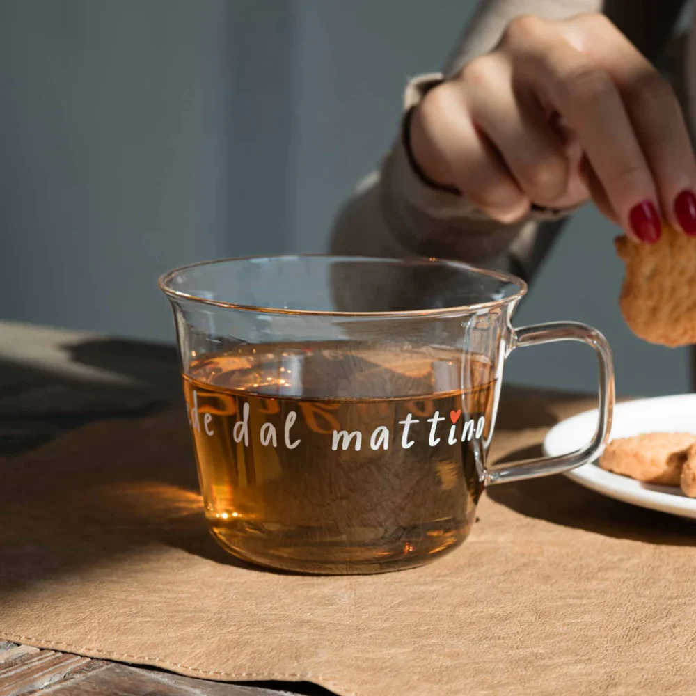 Simple Day Set 2 tazze colazione Il buongiorno si vede dal mattino - immagine 4