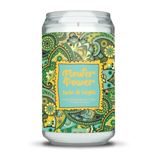 FraLab Candele profumate Linea Flower Power - Isola di Wight