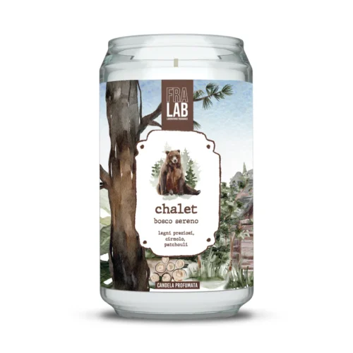 FraLab Candele profumate Linea Chalet - Bosco sereno