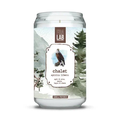 FraLab Candele profumate Linea Chalet - Spirito Libero