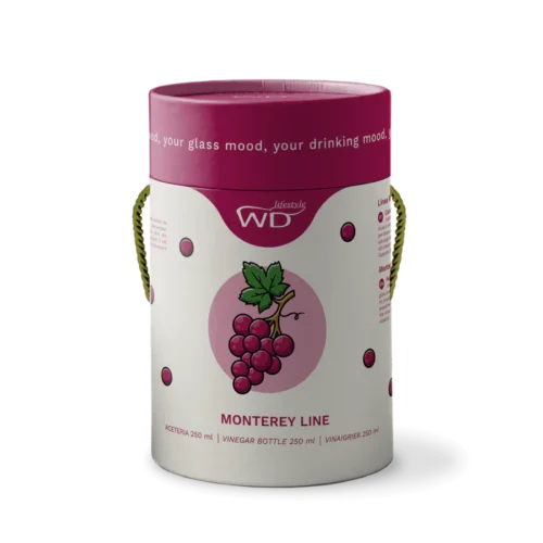 Alternative view of Wd Lifestyle - Acetiera  in vetro borosilicato con decoro Monterey Line