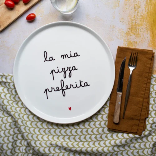 Simple Day Piatto pizza La mia pizza preferita 31.5 cm