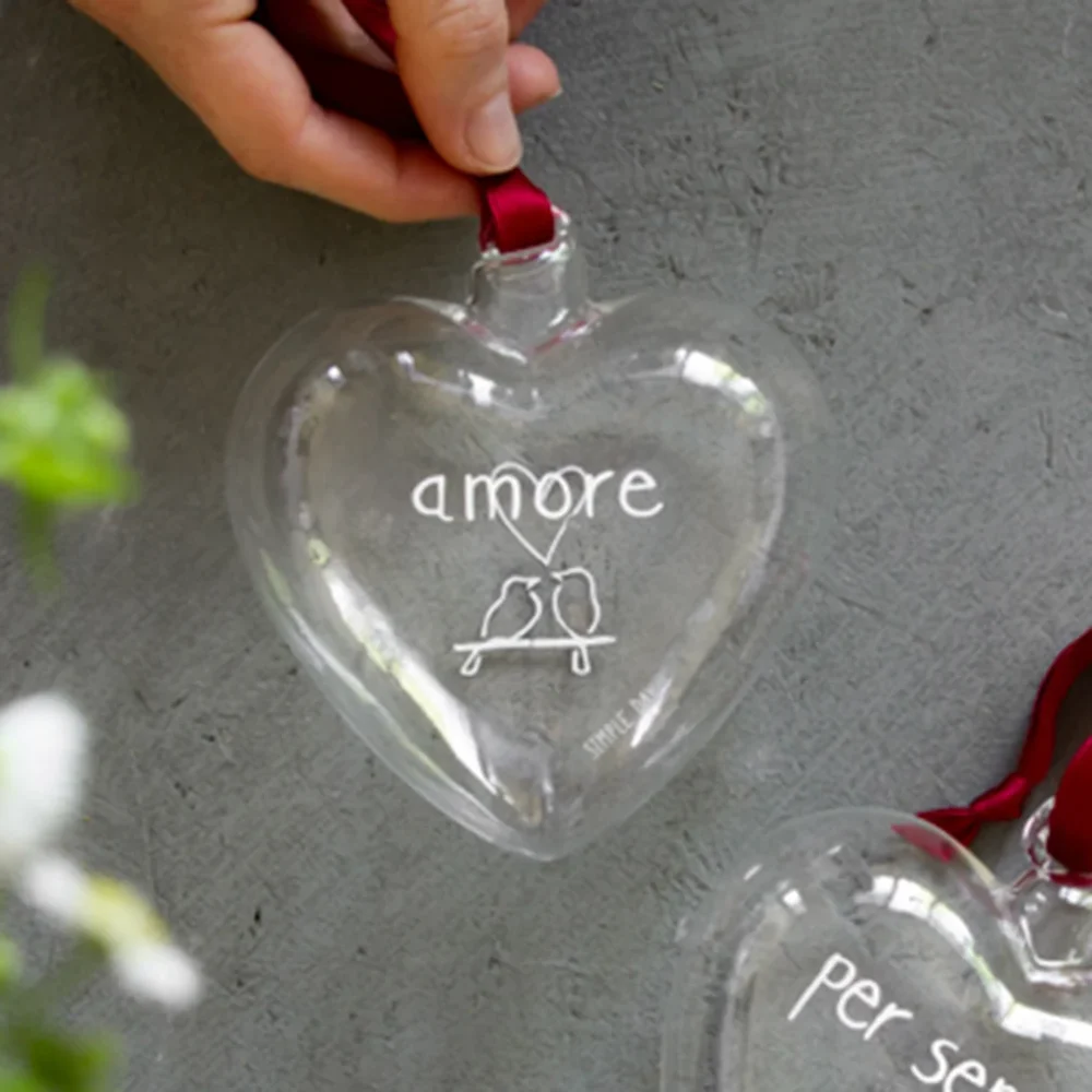 Simple Day Pallina Cuore Amore - 11 cm