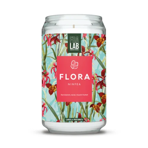 FraLab Candele profumate - Linea Flora - Ninfea