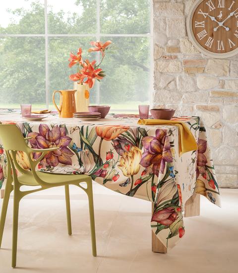 Alternative view of L'oca Nera - Taormina - tovaglia antimacchia