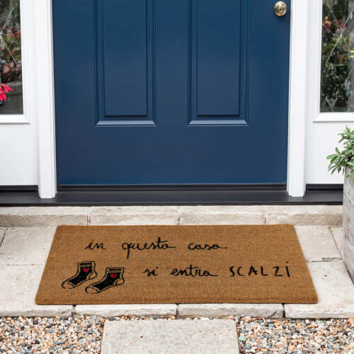 Simple Day - Zerbino In questa casa si entra scalzi