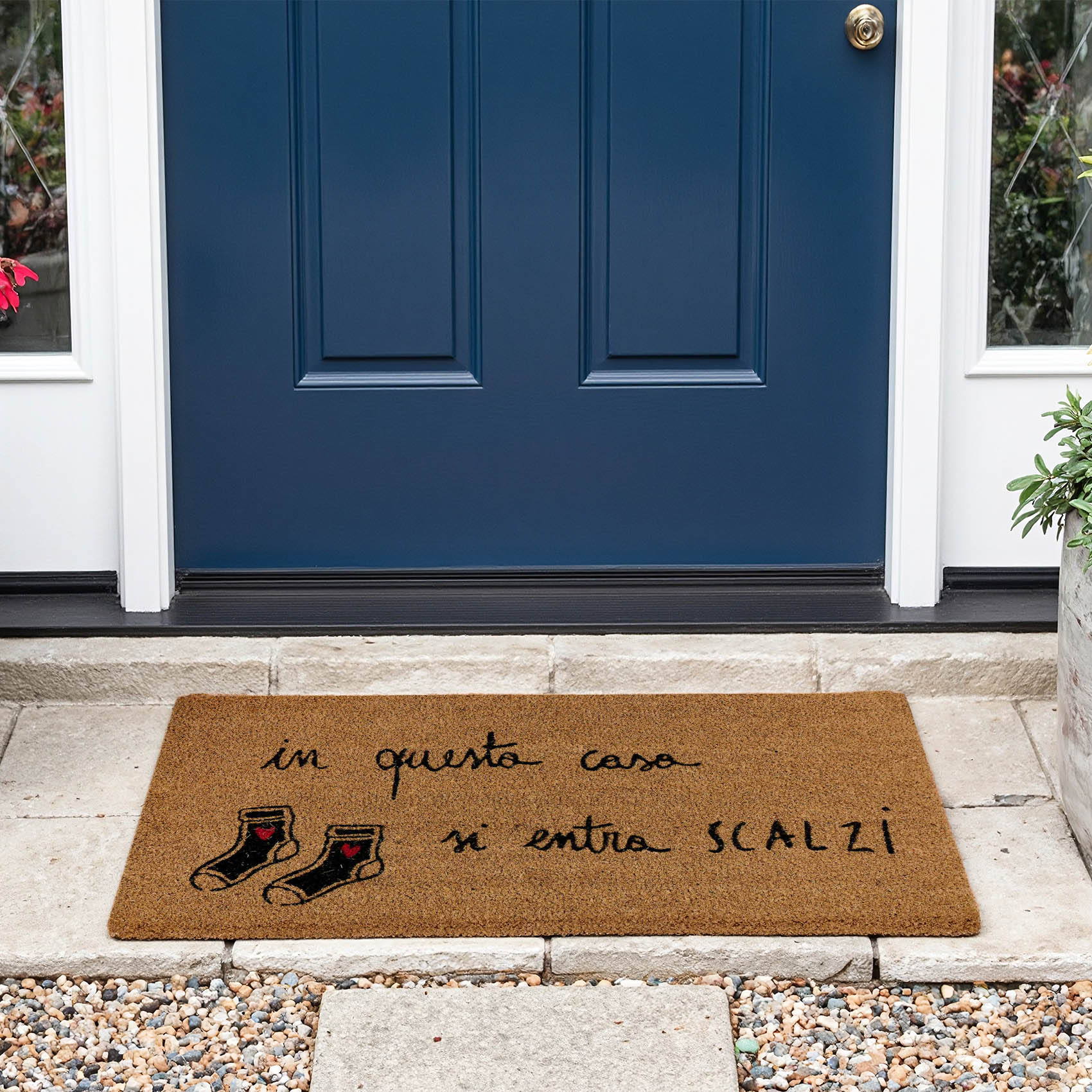 Simple Day - Zerbino In questa casa si entra scalzi