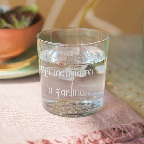 Simple Day - Set 6 Bicchieri acqua Mangiare in giardino