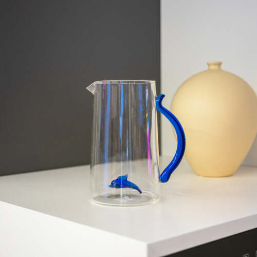 Alternative view of Wd Lifestyle -  Caraffa in Vetro Borosilicato con Delfino
