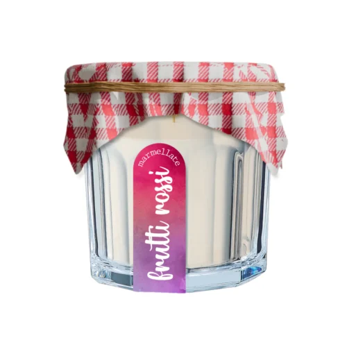 FraLab Candele profumate - Linea Marmellate - Frutti rossi