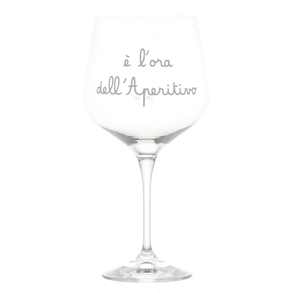 Simple Day Set 2 calici cocktail E' l'ora dell'aperitivo 82cl - immagine 2