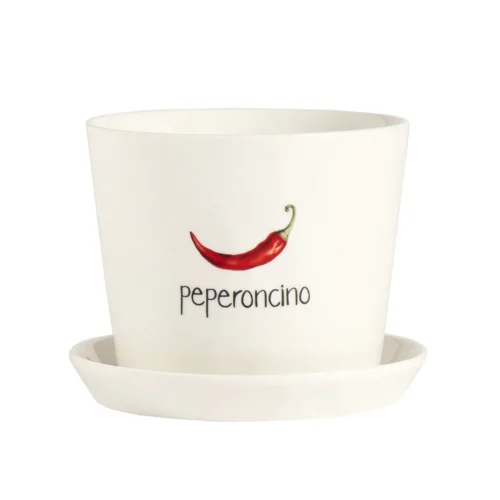 Simple Day - Vaso Peperoncino, con sottovaso