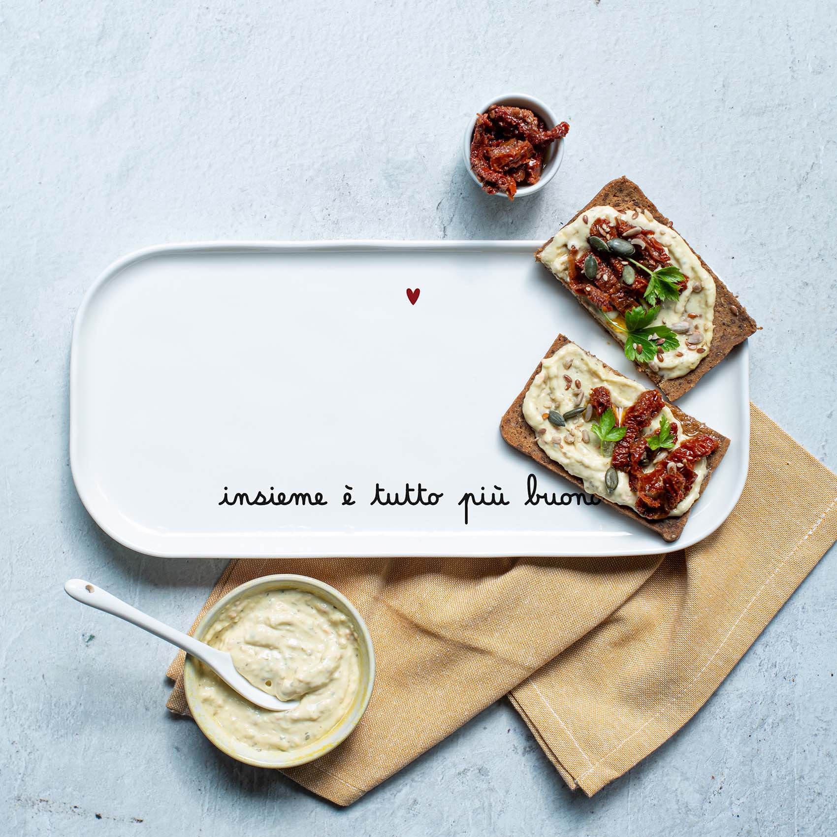 Simple Day Vassoio rettangolare Insieme tutto è più buono - immagine 2