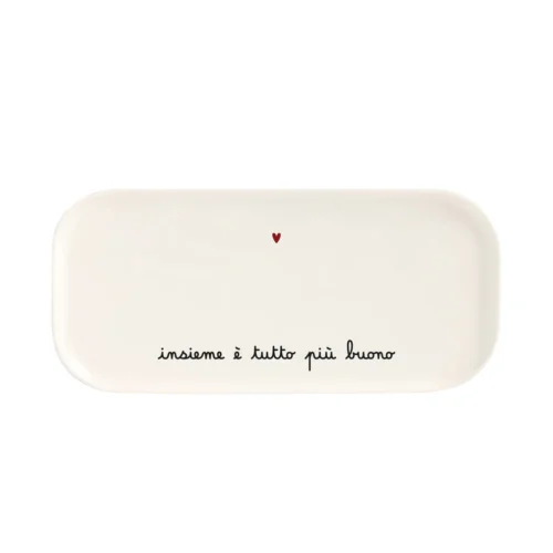 Simple Day Vassoio rettangolare Insieme tutto è più buono