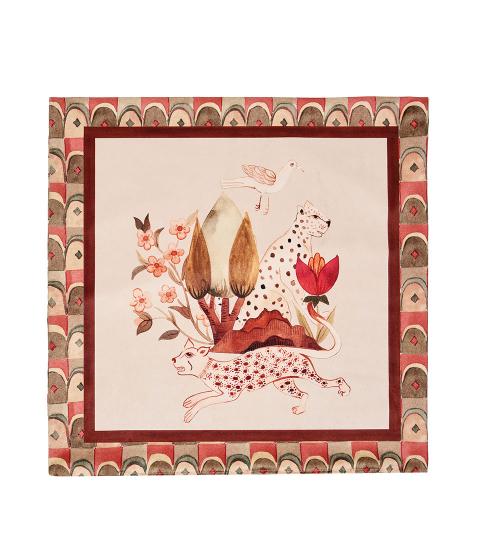 L'Oca Nera - Cuscino 48x48 - avorio