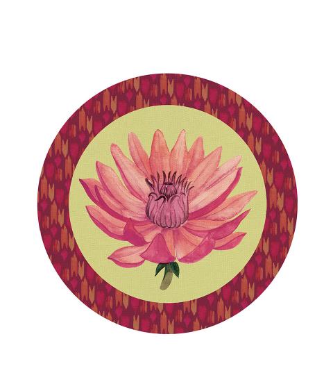 L'Oca Nera - Tovaglietta rigida lime - Riflessi di Loto