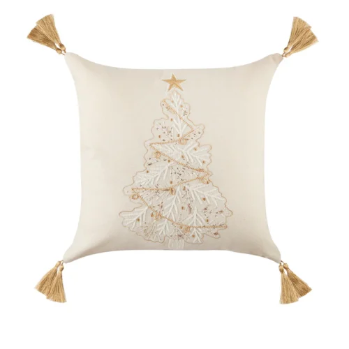 L'Oca Nera - Natale 2025 "Soffice magia" Cuscino Albero