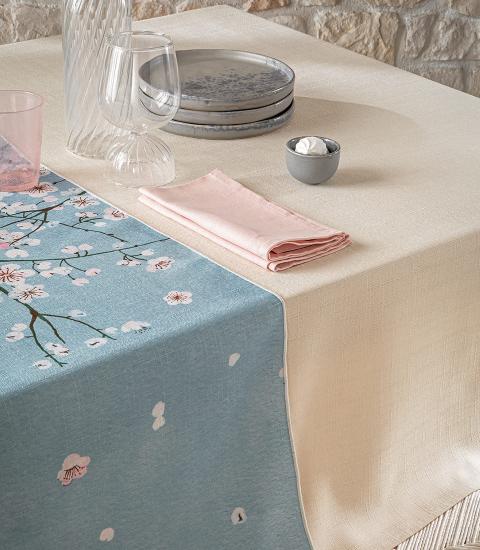 Alternative view of L'oca Nera - Tovaglia antimacchia - Gelso