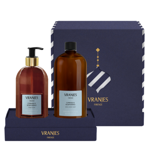 Dr. Vranjes - Gift Box Hand Soap e Ricarica Cipresso e Rosmarino