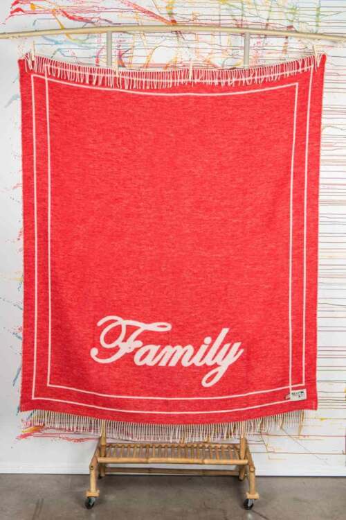 Alternative view of Beat Collection - Plaid art. Lyrics Family - Rosso