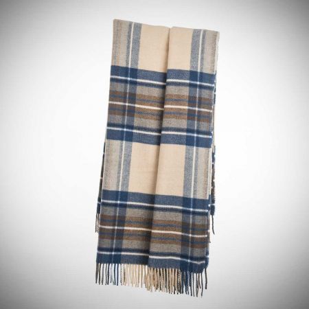 Beat Collection - Plaid art. Tartan 60% lana con frange - Col. Cartazucchero