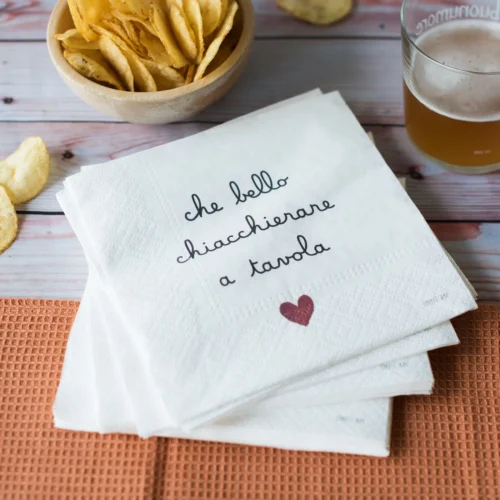 Alternative view of Simple Day - Set 20 tovaglioli in carta Che bello chiacchierare a tavola