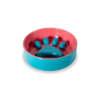 Wd Lifestyle - Ciotola zampa. Diametro 16 cm. Azzurro e rosa