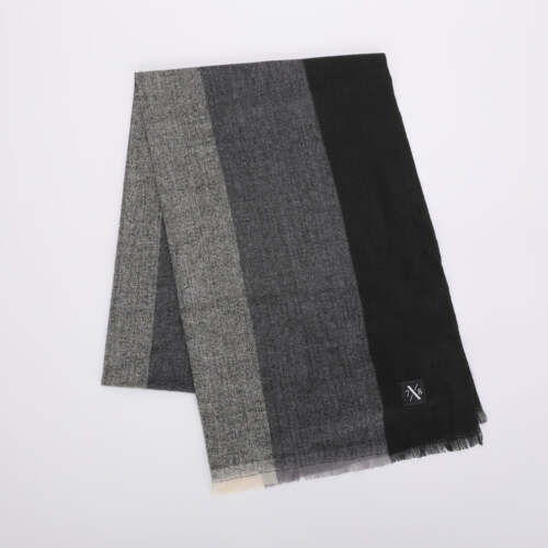 7x8 Wear it - Sciarpa con Righe – Grigio