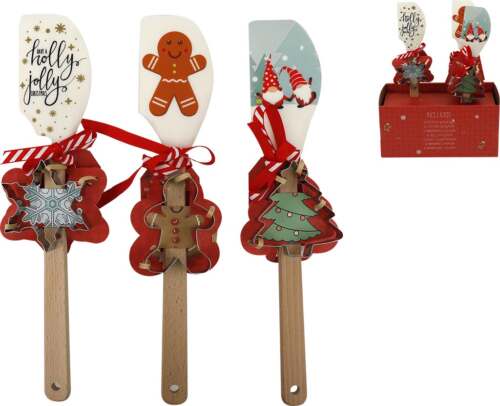 Magnus Home - Spatola con Formina Gingerbread – h 32 cm