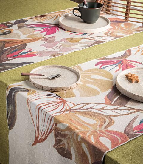 L'Oca Nera - Acapulco - runner antimacchia 50x155