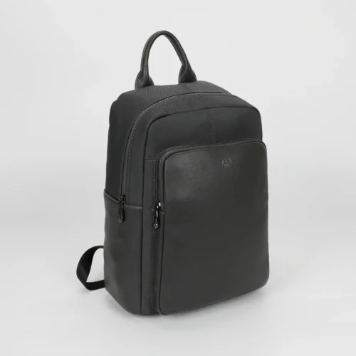 7x8 Wear it - Zaino con Tasca in Similpelle – Grigio