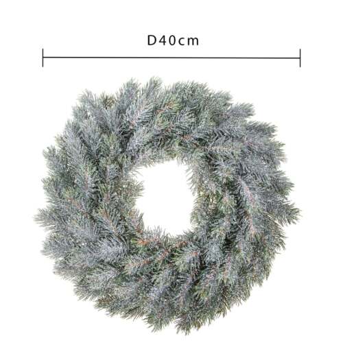 Alternative view of Natale - Corona Natalizia Abete Ø40 cm