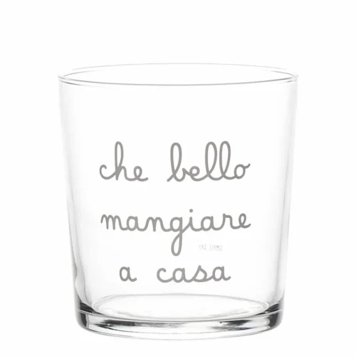 Simple Day - Set 6 Bicchieri acqua Che bello mangiare a casa