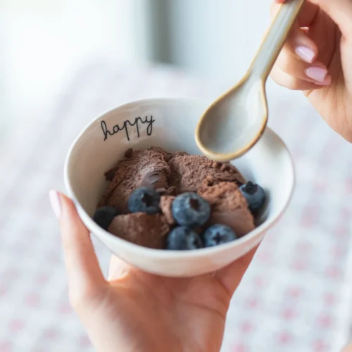 Alternative view of Simple Day - Set 2 Coppette in gres Happy