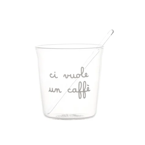 Alternative view of Simple Day - Set 4 bicchierini espresso Ci vuole un caffè