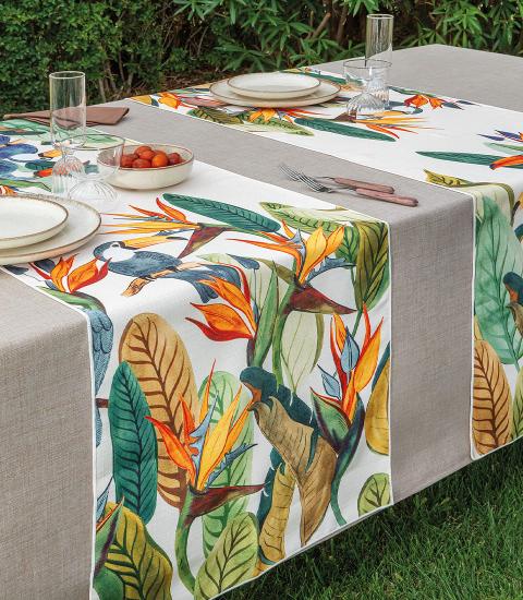 L'Oca Nera - Rio - Runner antimacchia 50x155