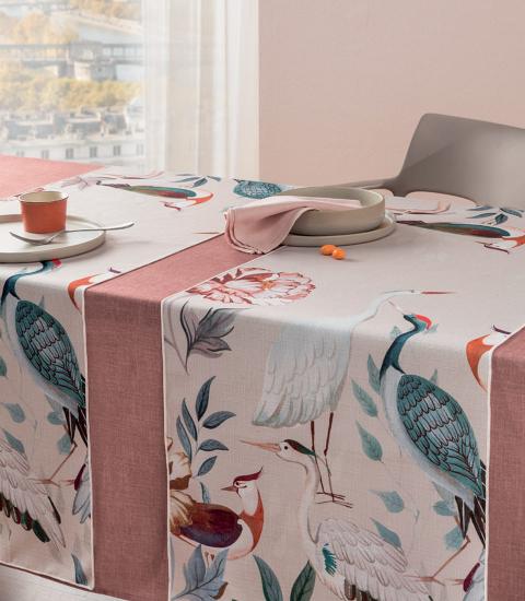 L'Oca Nera - Kyoto - Runner antimacchia 50x155