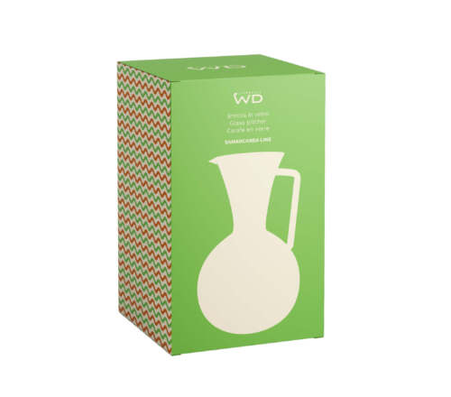 Alternative view of Wd Lifestyle - Caraffa in vetro colorata. Colore verde