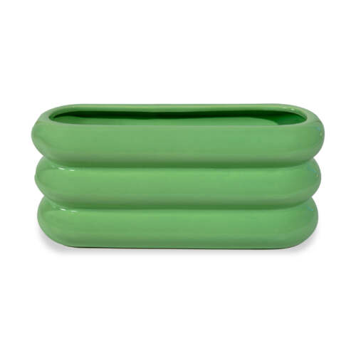 Wd Lifestyle - Vaso in terracotta. Colore verde