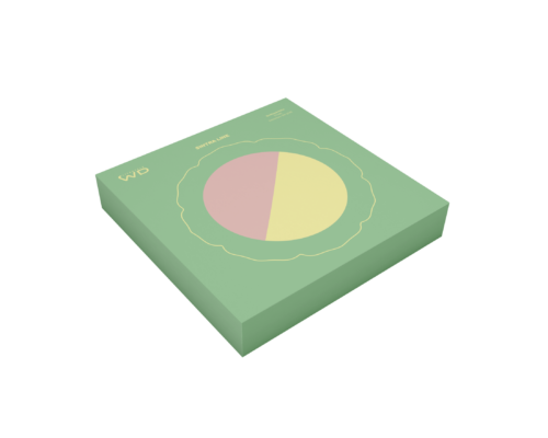 Alternative view of Wd Lifestyle - Sottopentola in stoneware verde e rosa