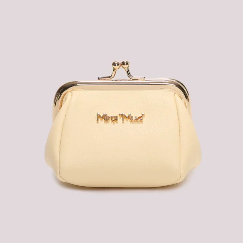 Mimi Muà - Portamonete in Ecopelle - Giallo Chiaro