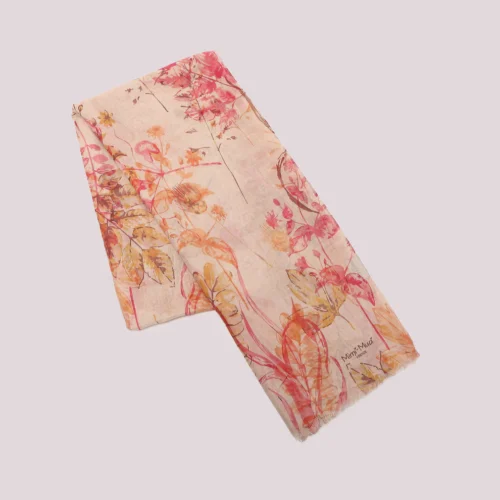 Mimi Muà - Foulard con Stampa Animalier 135x135 cm - Rosa
