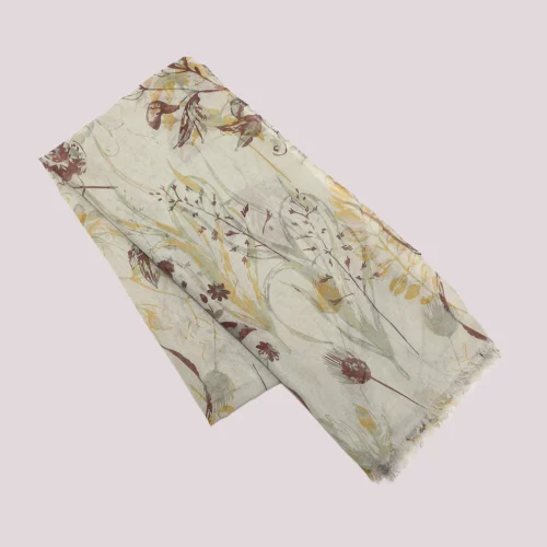 Mimi Muà - Foulard con Stampa Animalier 135x135 cm - Verde Pastello