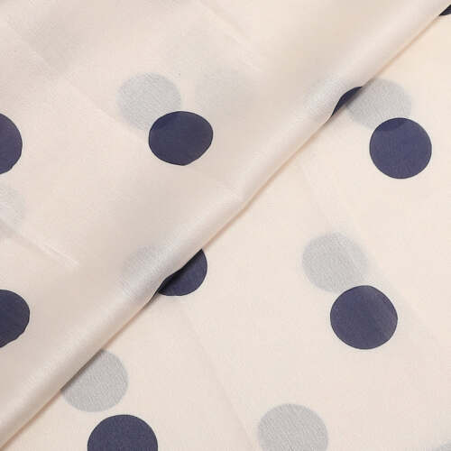 Alternative view of Mimi Muà - Foulard in Fantasia Bubble 90x90 cm - Blu