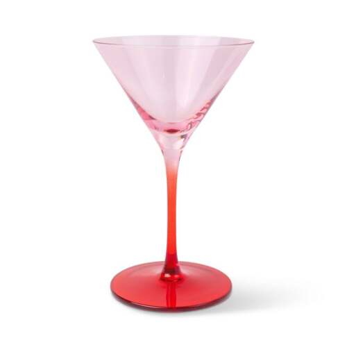 Paddywax - The Olive Martini Glass – Set da 2 Bicchieri Martini Blush & Cherry in Vetro