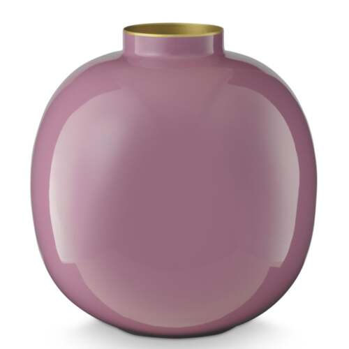 Pip Studio - Vaso in metallo Lilac 23 cm