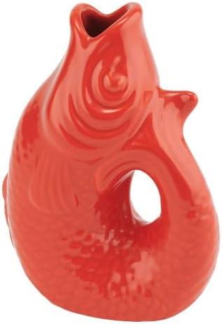 Gift Company - Monsieur Carafon L - Vaso Caraffa Pesce - Corallo